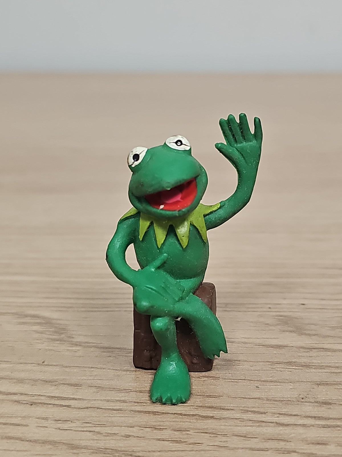 Figurine rétro Kermit la grenouille ? jouet ancien vintage pour collectionneur M