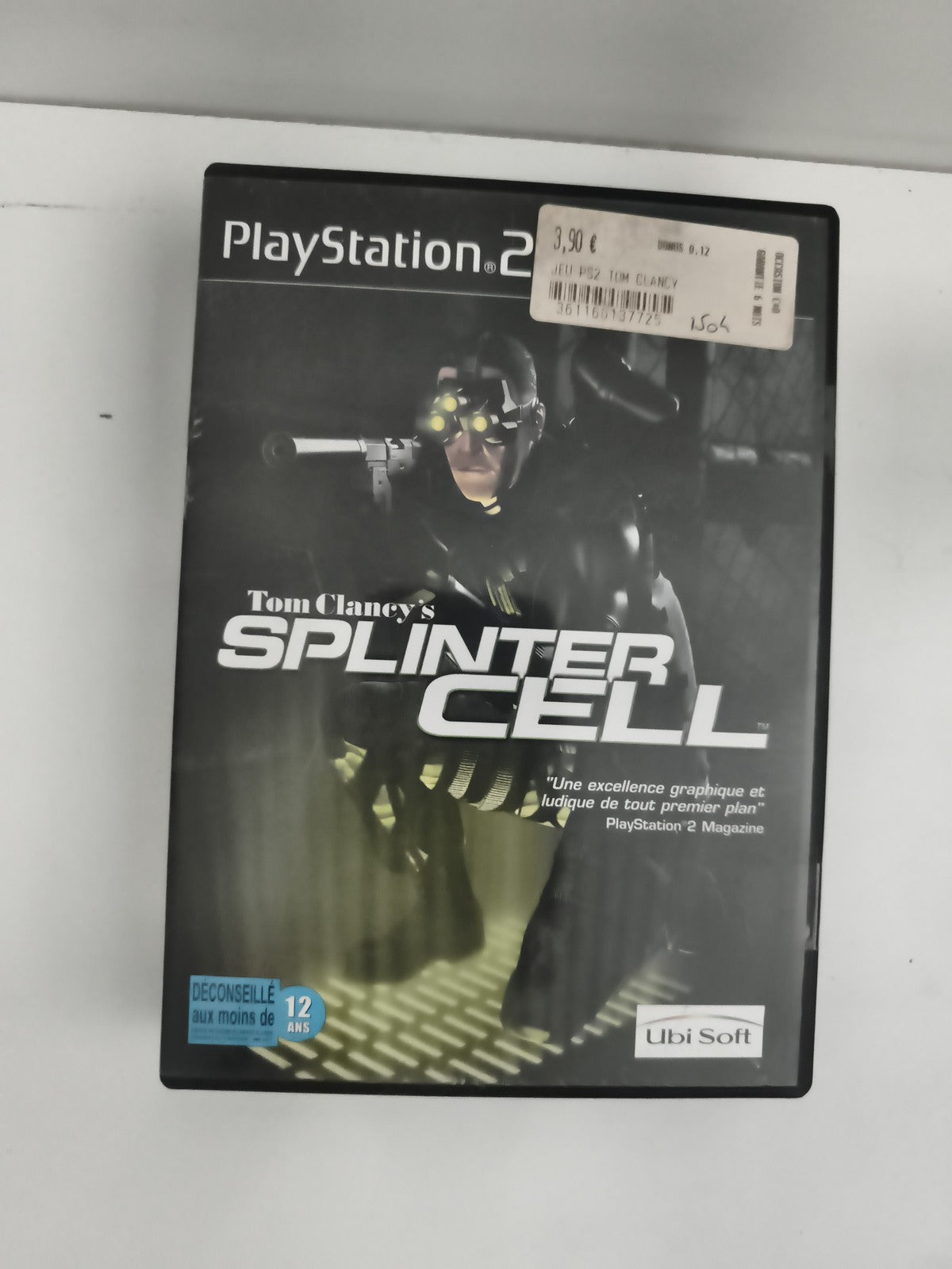 Jeu PlayStation 2 Splinter Cell Ubisoft PS2 Tom Clancy action furtive
