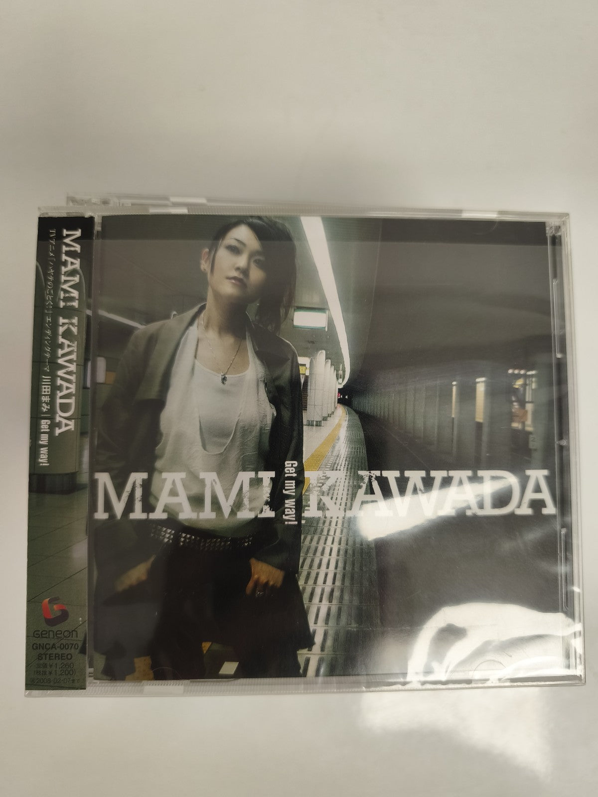 CD musique Mami Kawada Get my way! Japon Geneon J-Pop maxi single