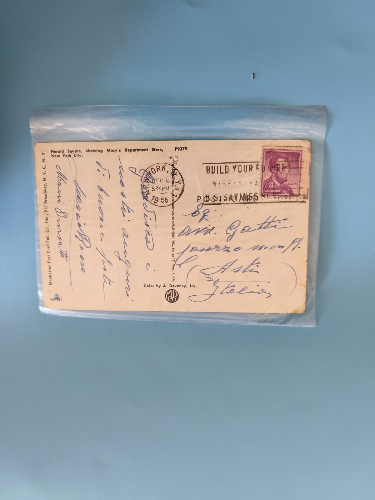 Carte postale ancienne oblitérée vintage ? Collection rétro philatélie France