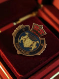 Pin's blason Bretagne ancien rétro émaillé écusson souvenir vintage régional