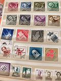 Timbres anciens Hongrie MAGYAR POSTA lot varié philatélie XXe siècle