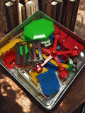 Accessoires Lego vintage années 70-80, mobilier parc, pièces rétro occasion