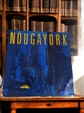 Vinyle 45 tours Nougayork vintage ancien disque rétro chanson française bleu
