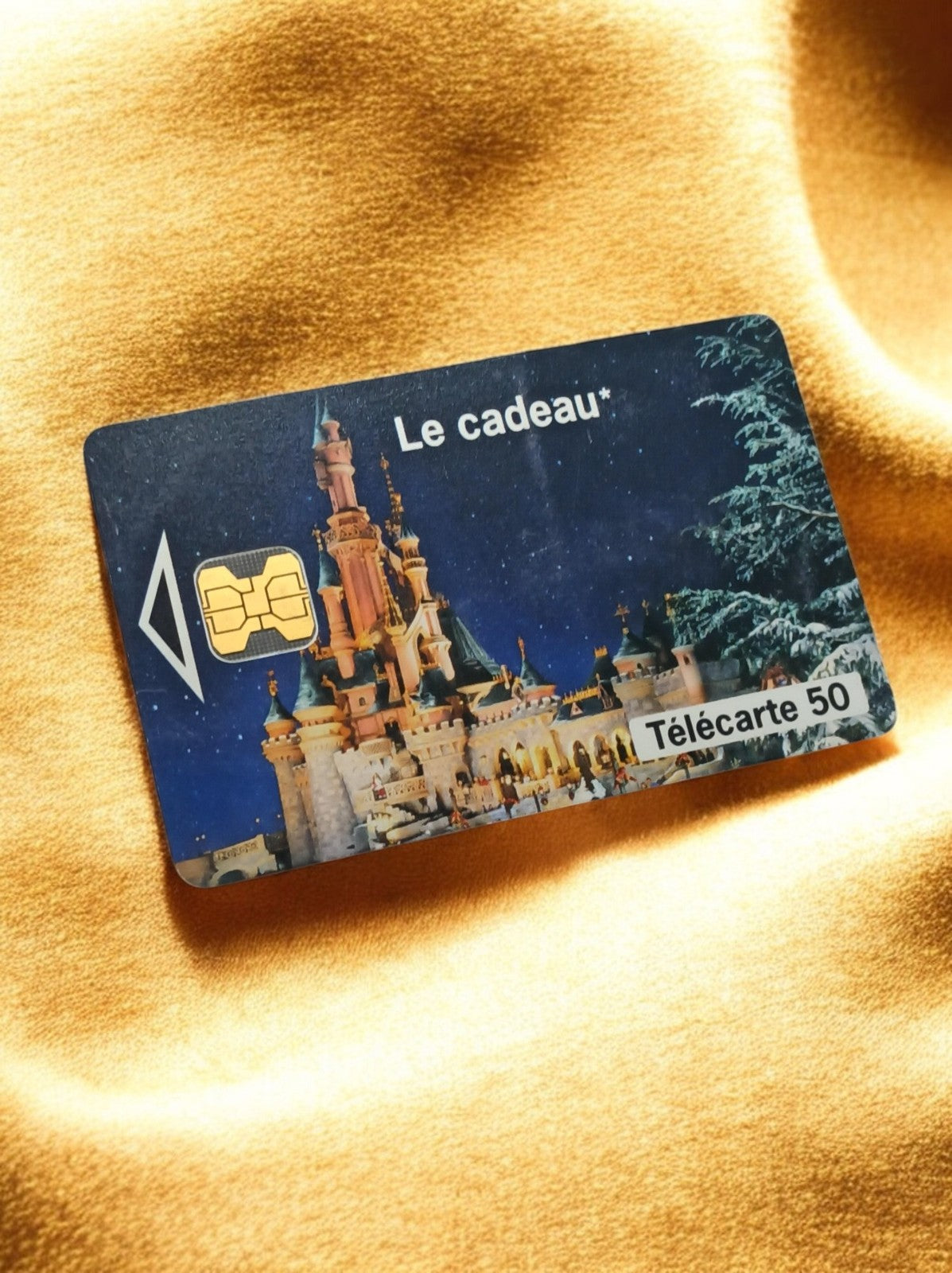 Télécarte 50 unités Le cadeau Disneyland vintage carte téléphonique collector