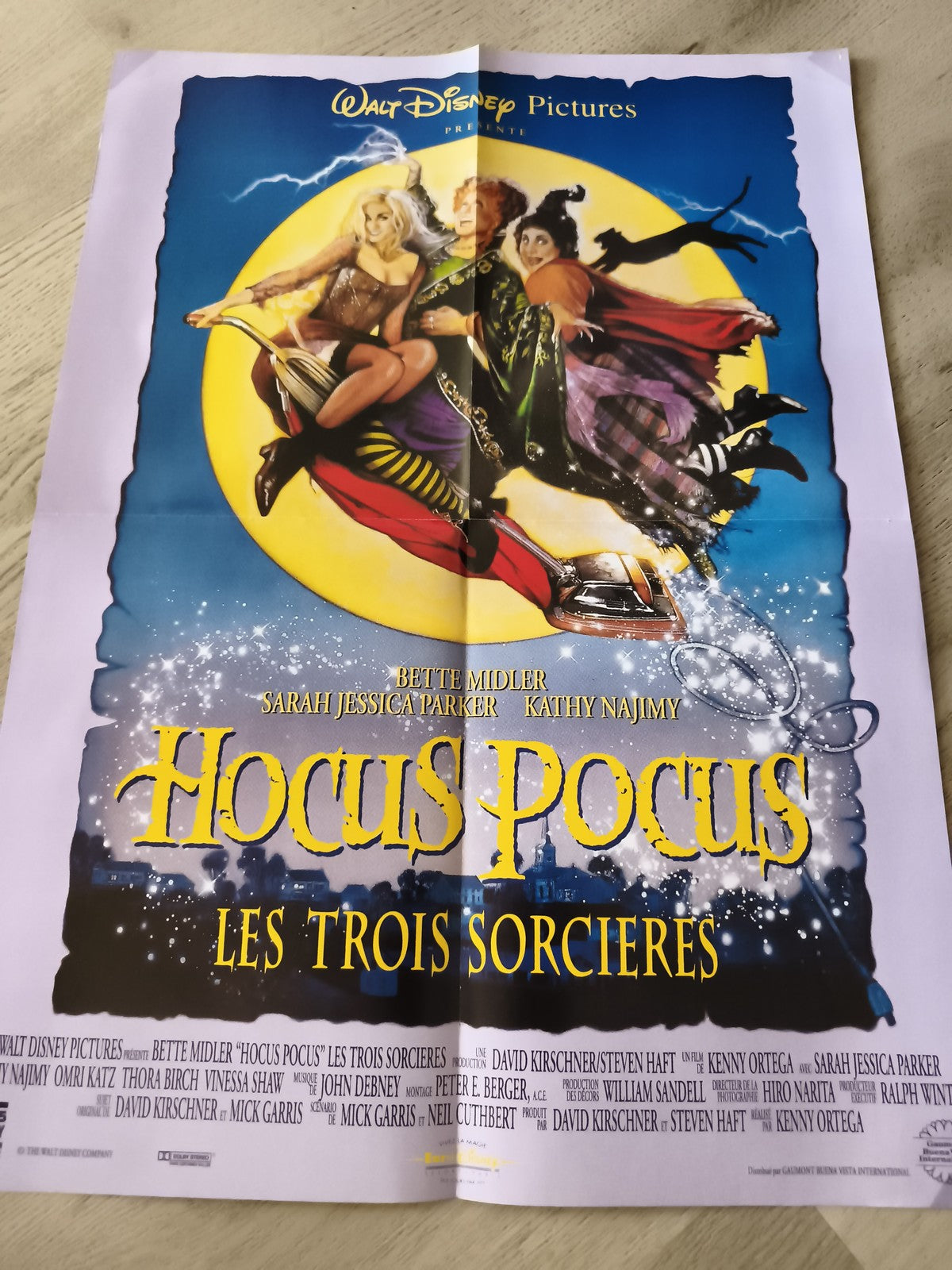 Affiche cinéma Hocus Pocus Les Trois Sorcières Disney film poster