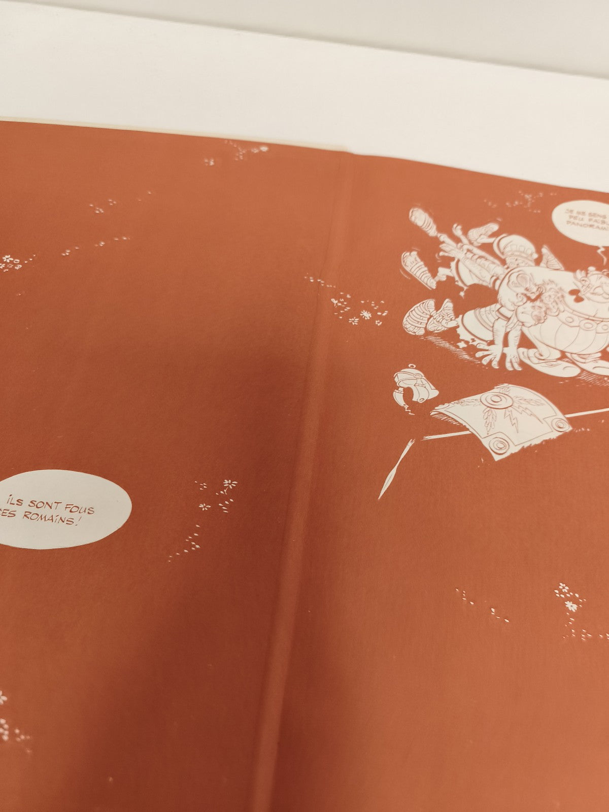 Vintage retro rare Asterix in Corsica comic book, 1978 edition