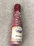 Mini bouteille liqueur framboise 30ml Distillerie artisanale déco bar