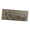Plan de conception Dinky Toys calque voiture 33 dessin original