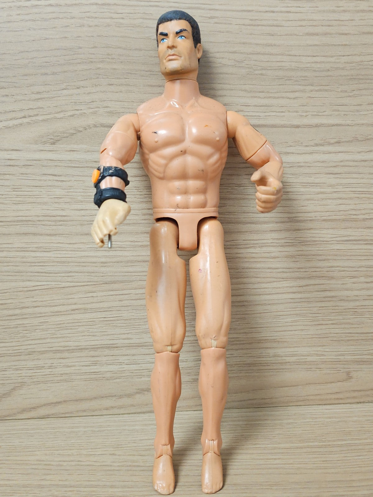 Figurine Action Man vintage ancienne, articulée, rétro, jouet collection années