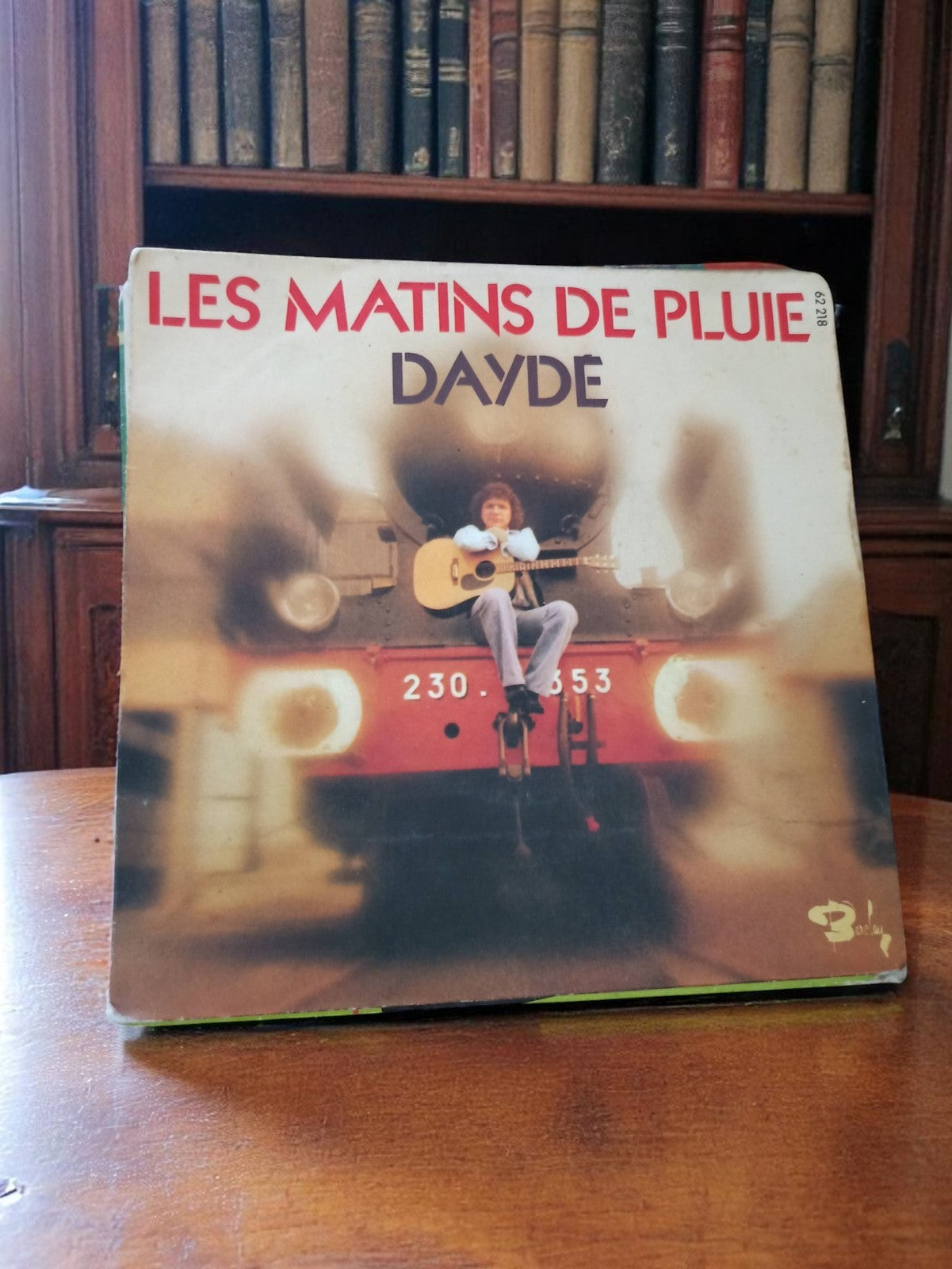 Disque vinyle 45 tours Daydé Les Matins de Pluie vintage rétro Barclay