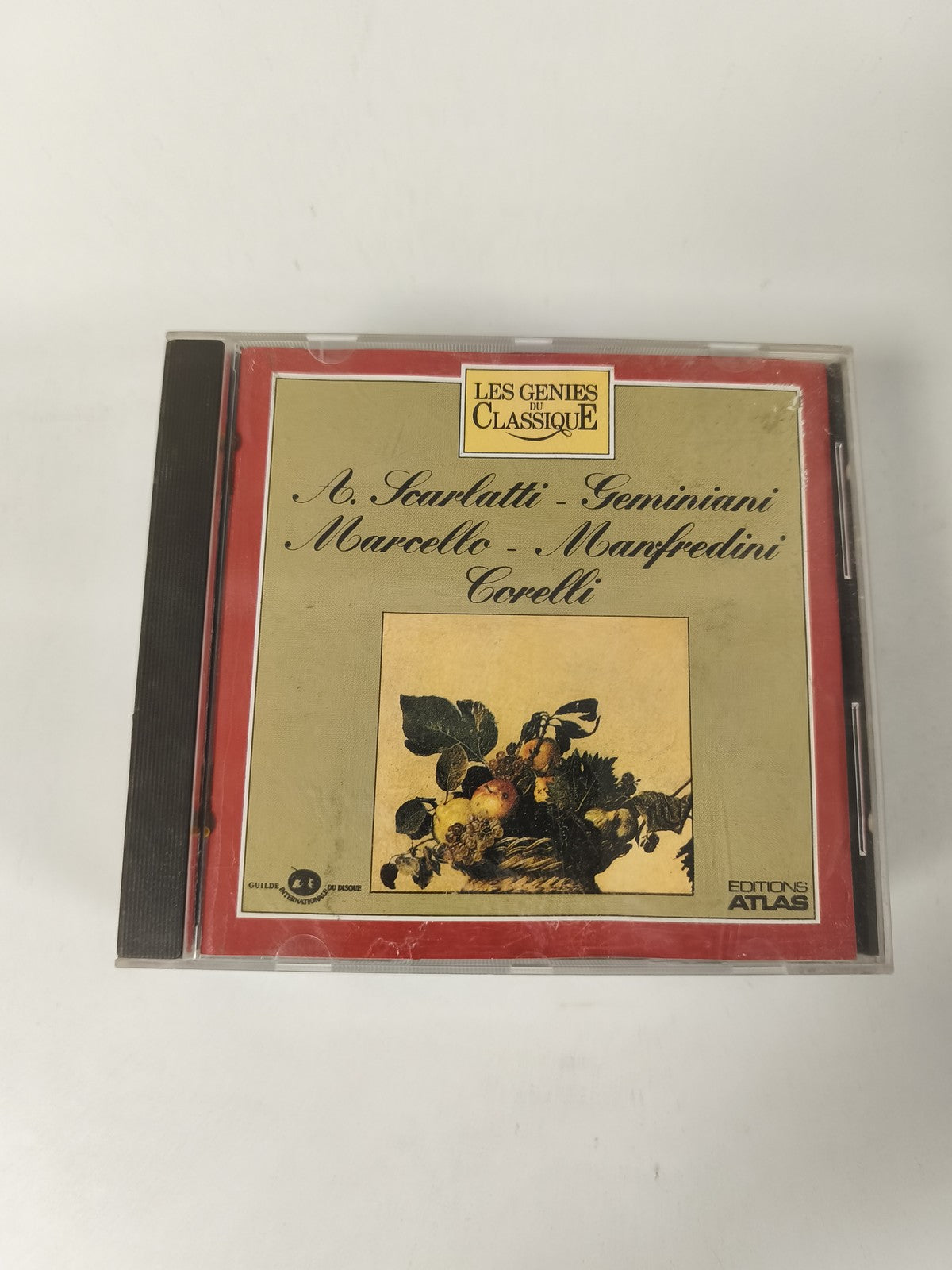 CD Les Génies du Classique Scarlatti Geminiani Marcello Corelli Atlas