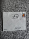 Lettre philatélique 1966 rattachement Lorraine France oblitération commémorative