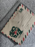 Lettre avion URSS patinage artistique illustrée affranchie soviétique philatélie
