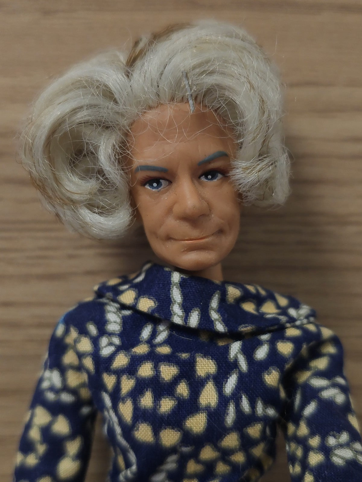 Figurine ancienne Mego Grandma Walton 1974 rétro, poupée articulée The Waltons