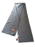 Écharpe grise Bugs Bunny Looney Tunes vintage coton brodé