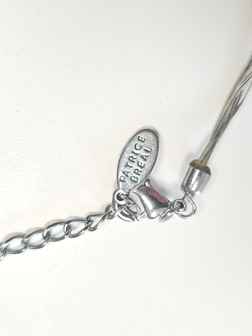 Collier rétro signé Patrice Breal ancien, bijou fantaisie vintage collection
