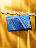 Carte téléphonique Minitel 2 France Télécom vintage Télécarte 120 rétro bleu