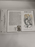 Feuillet CEF Jacques Callot 1992 timbre 500F illustration Pierre Forget philatél