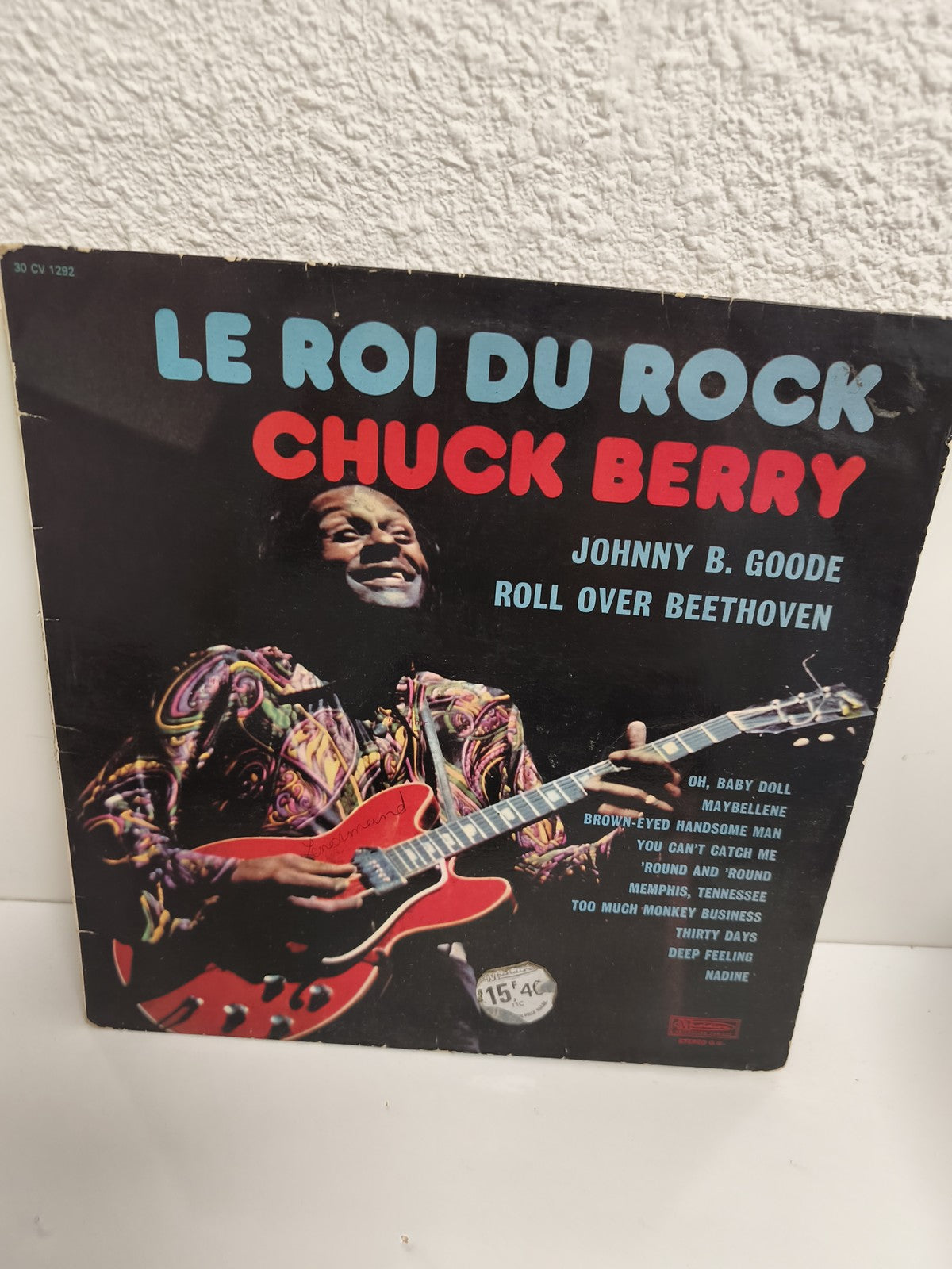 Vinyle 33 tours Chuck Berry Le Roi du Rock Johnny B. Goode France LP