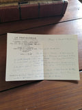 Lettre manuscrite 1943 Assurance La Protectrice Guerre 39-45 témoignage vintage