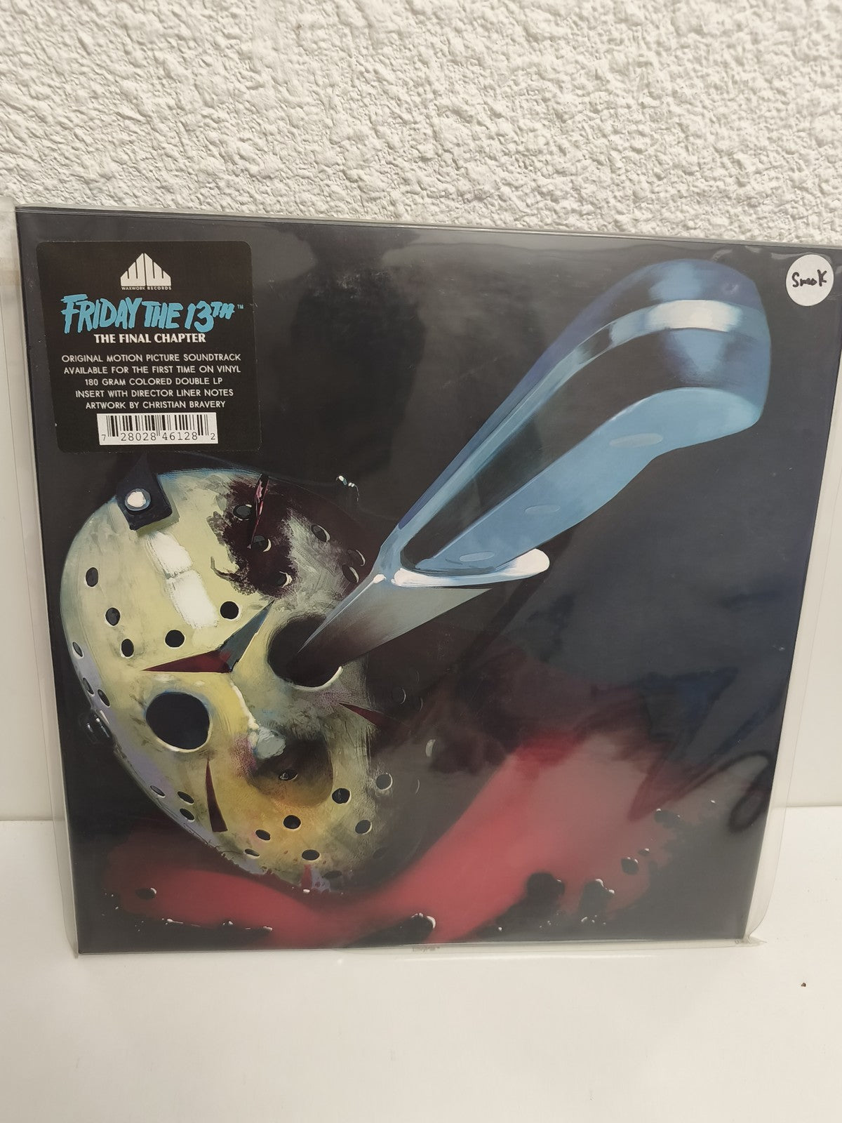 Vinyle Friday the 13th Final Chapter 33 tours neuf BO film horreur double LP