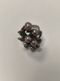 Bague fantaisie rétro vintage, anneau ancien pour collection ou costume