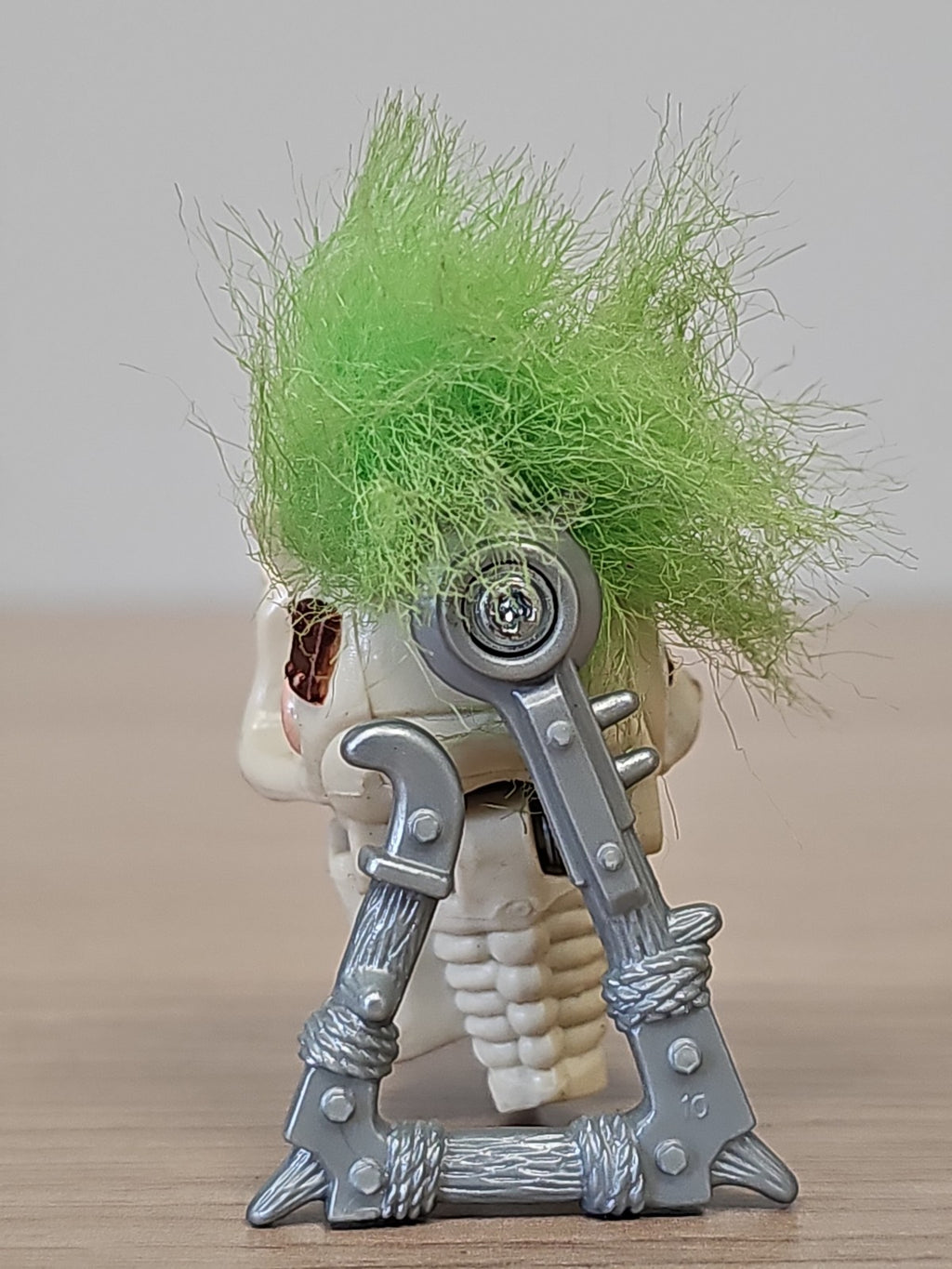 Figurine vintage Crusher Dead Heads Skull Mighty Ma jouet ancien collection rare