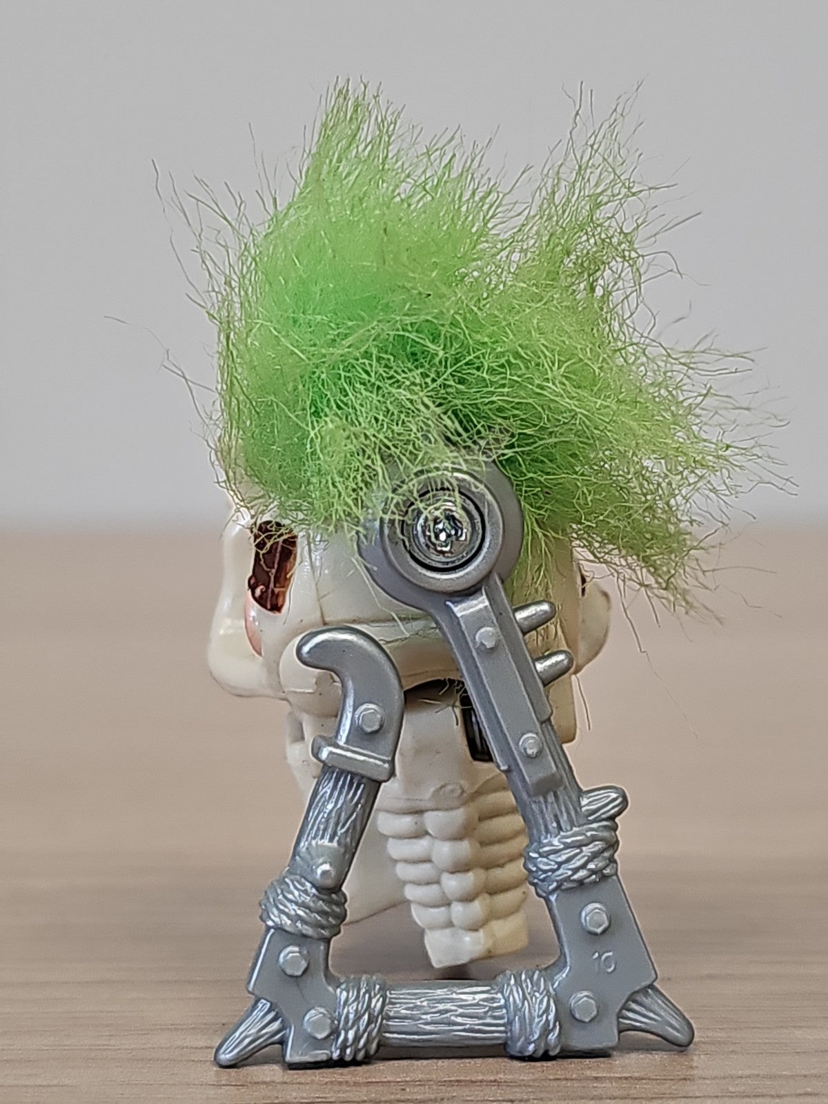 Figurine vintage Crusher Dead Heads Skull Mighty Ma jouet ancien collection rare