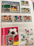Timbres anciens Haute-Volta Coupe du Monde 1974 football oblitérés philatélie