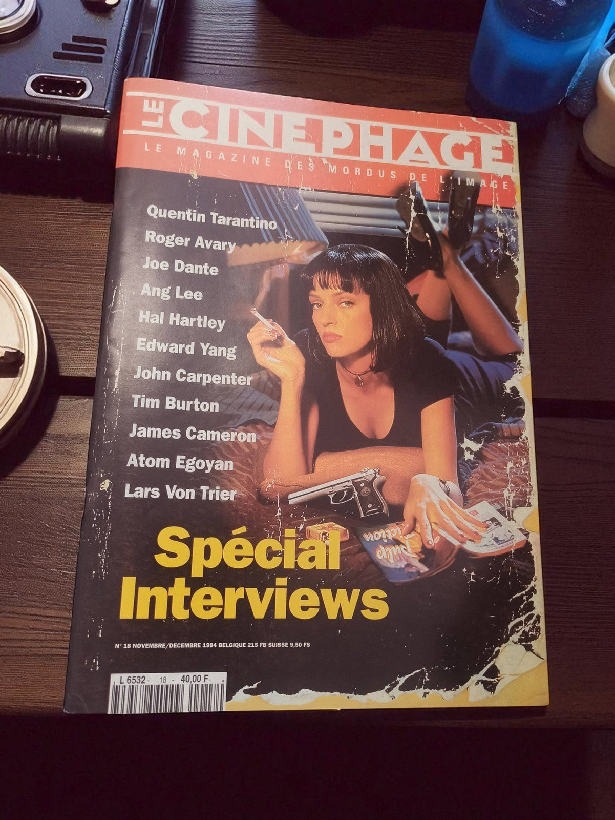 Magazine cinéma Le Cinéphage n°18 1994 spécial interviews vintage rétro