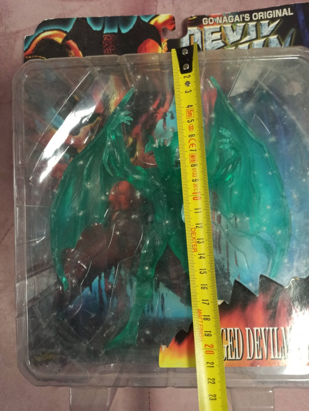 Figurine vintage Devilman Winged ? Miracle Action Figure ? manga japonais boîte