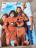 Poster Scooby-Doo film live ONE plié, affiche déco cinéma animation