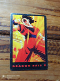 Carte Dragon Ball Z vintage Goku Cardass Série 1 rare, illustration brillante