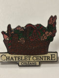 Pin's vintage Châtelet Orléans ancien badge rétro collection Centre France