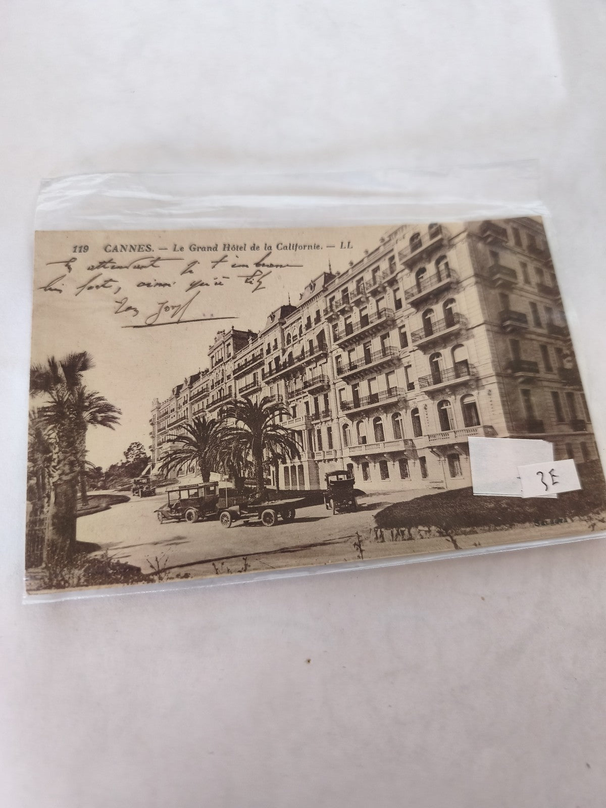 Carte postale ancienne vintage Cannes rétro collection France Côte d?Azur