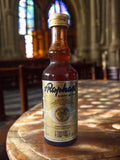 Mignonnette apéritif St Raphaël vintage, étiquette dorée, rare ancienne bouteill