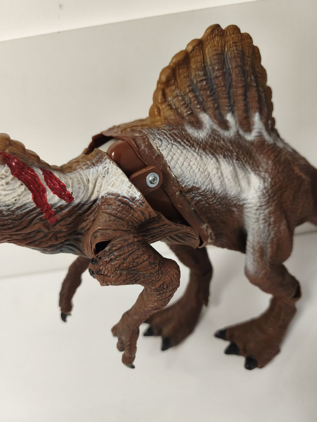 Vintage dinosaure animatronique Spinosaurus Jurassic Park 3 ancien jouet à resta