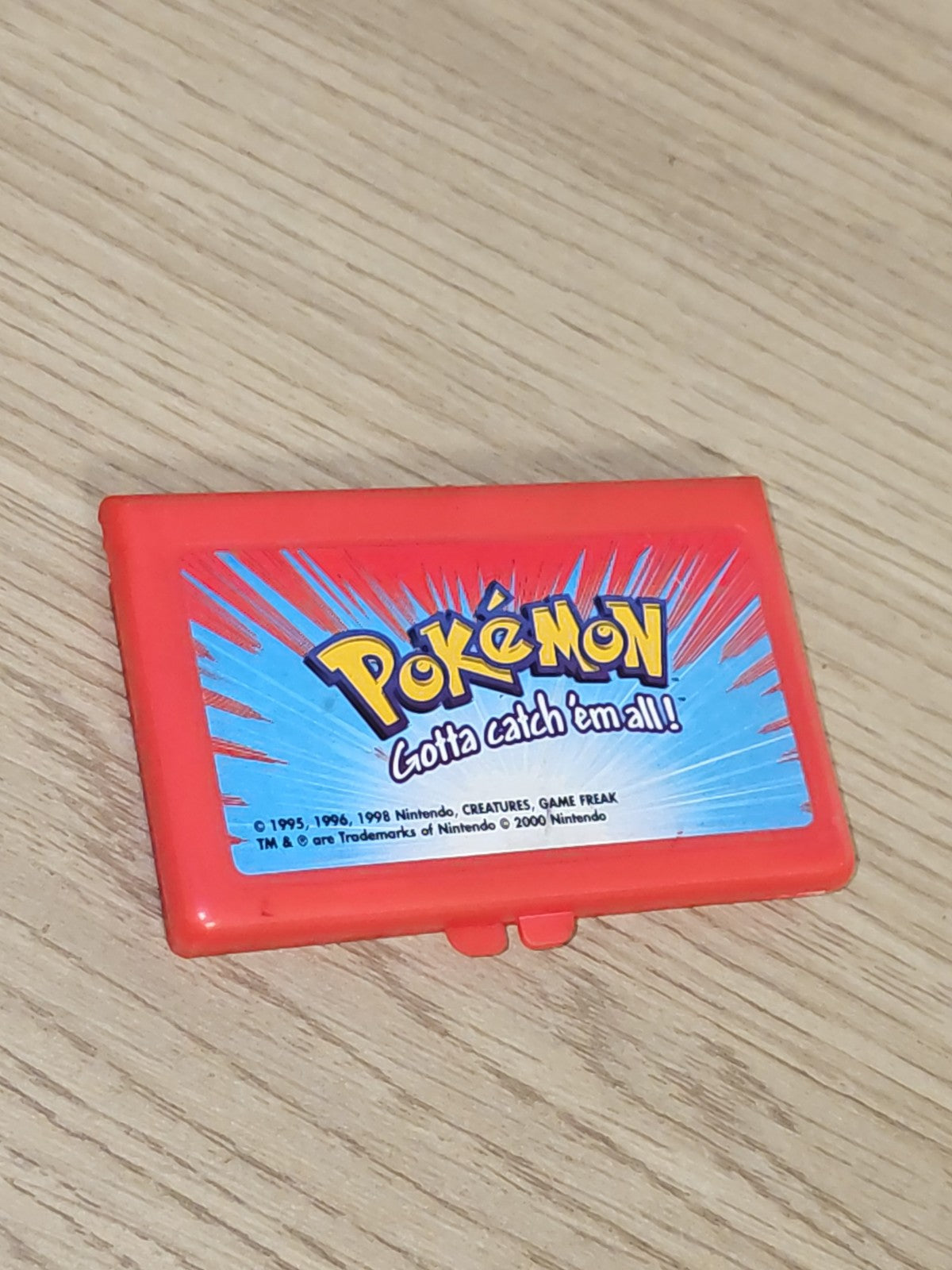 Tampon ancien Pokémon vintage rétro, objet de collection pour fans et amateurs