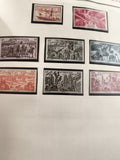 Timbres anciens poste aérienne France neufs, RF, années 40-50, lot philatélie