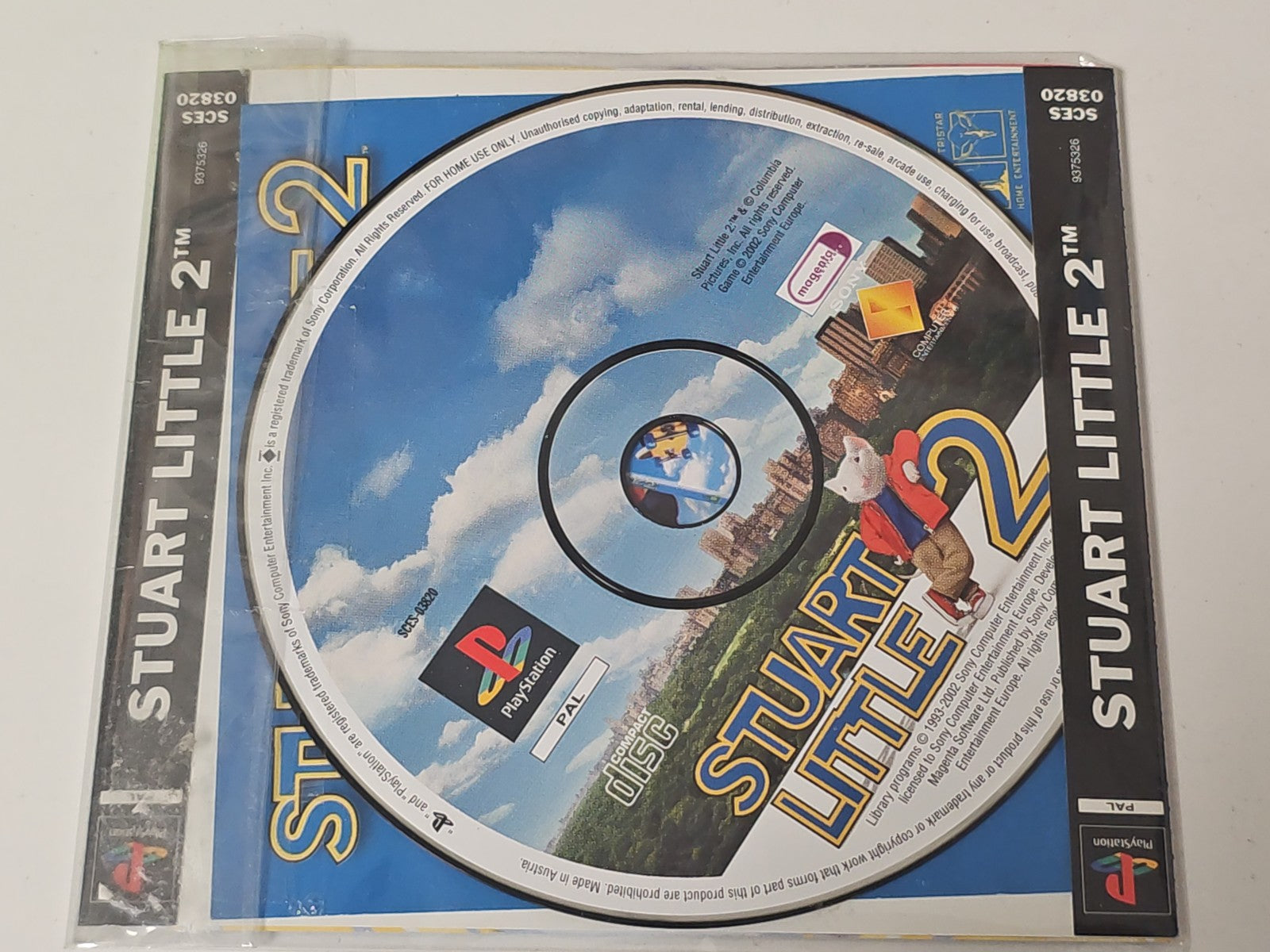 Jeu PS1 Stuart Little 2 avec CD et notice Sony Playstation version française