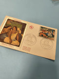 Enveloppe FDC Gauguin Arearea 1892 timbre premier jour Paris 1968