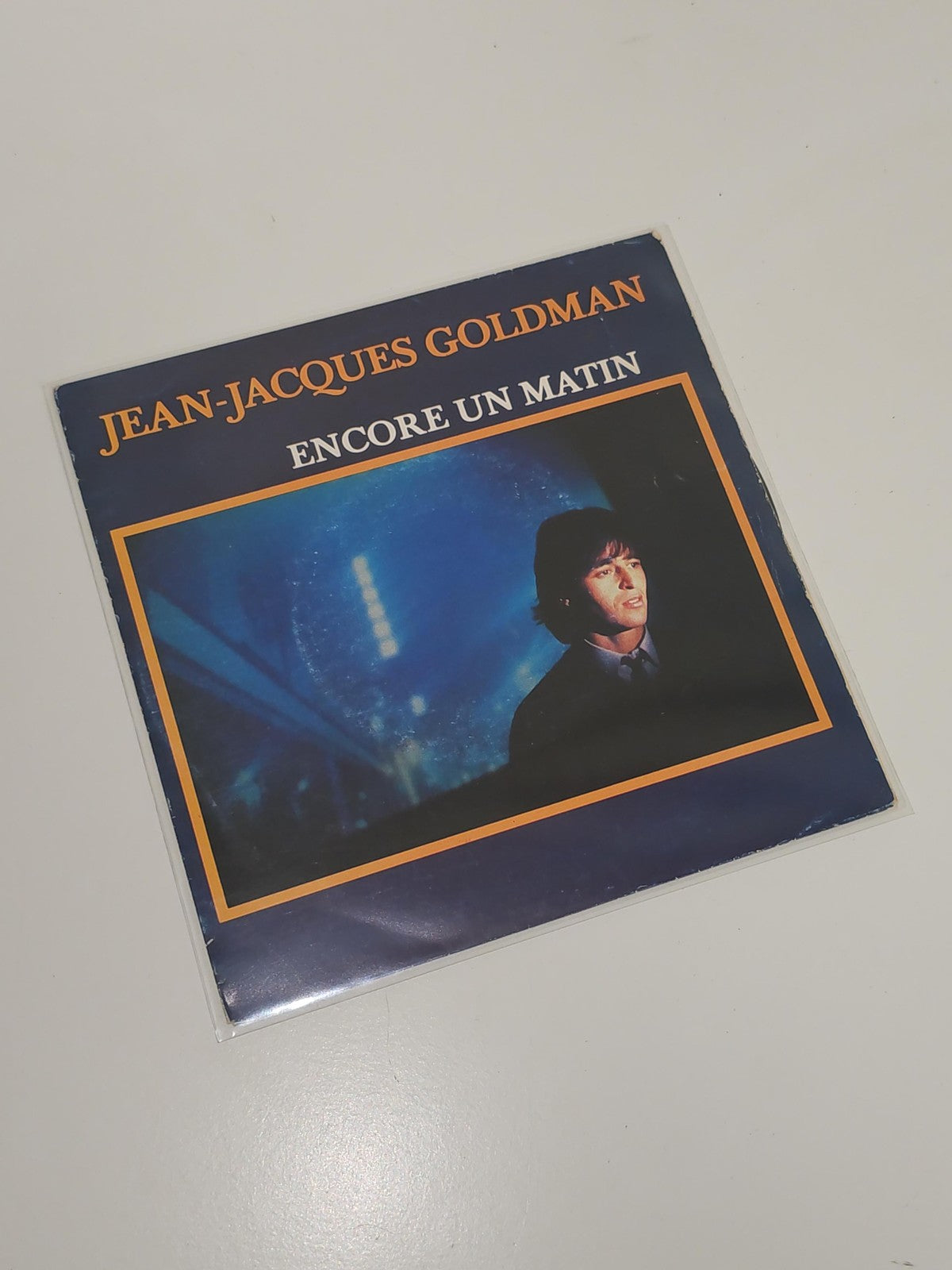 Vinyle 45 tours ancien Jean-Jacques Goldman rétro, vintage, très bon état collec