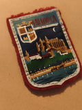Écusson ancien Majorque brodé blason Mallorca patch vintage souvenir Espagne