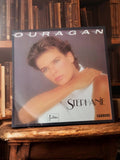 Vinyle 45 tours Stéphanie Ouragan vintage Carrere pochette rétro années 80