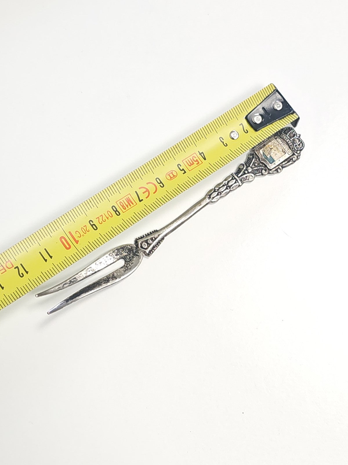 Ancienne cuillère vintage en argent 10,8g, collection rétro, objet d?occasion