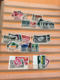 Timbres poste Suisse Helvetia oblitérés et neufs philatélie lot couleurs