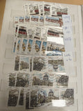 Lot timbres oblitérés France architecture monuments Paris Saintes-Maries
