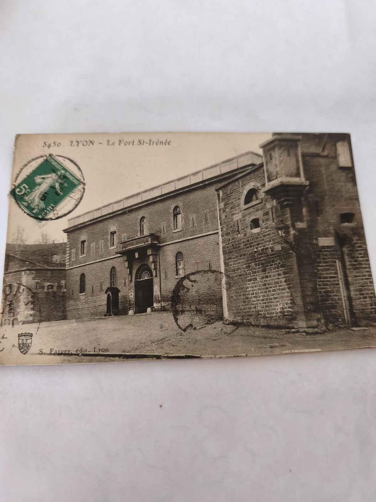Carte postale ancienne vintage Lyon collection rétro France ville Rhône