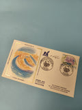 Ancienne enveloppe philatélie 1er jour Martigues 1994 illustration couleur